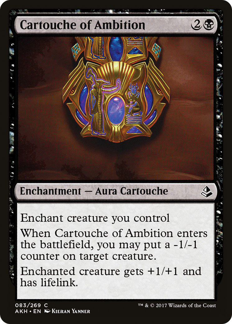 Cartouche of Ambition [Amonkhet]-1