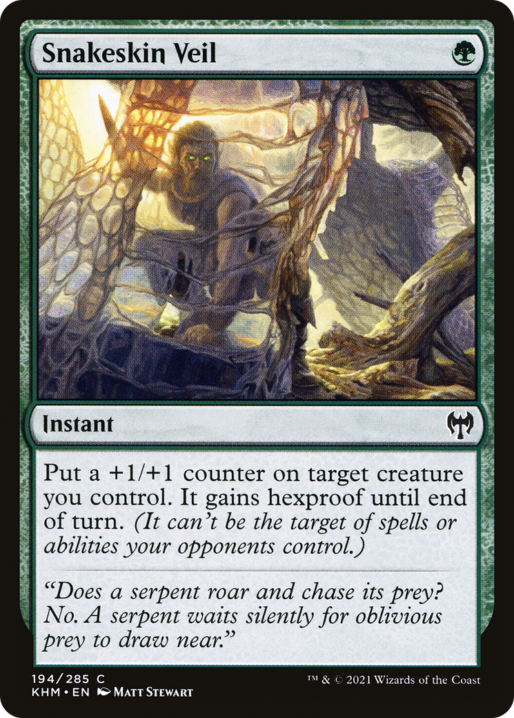 Snakeskin Veil [Kaldheim]-1