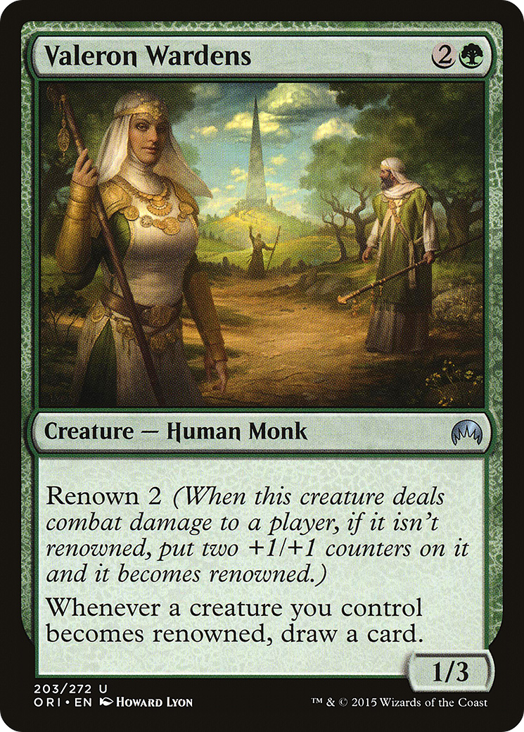 Valeron Wardens (ORI-203) - Magic Origins-1