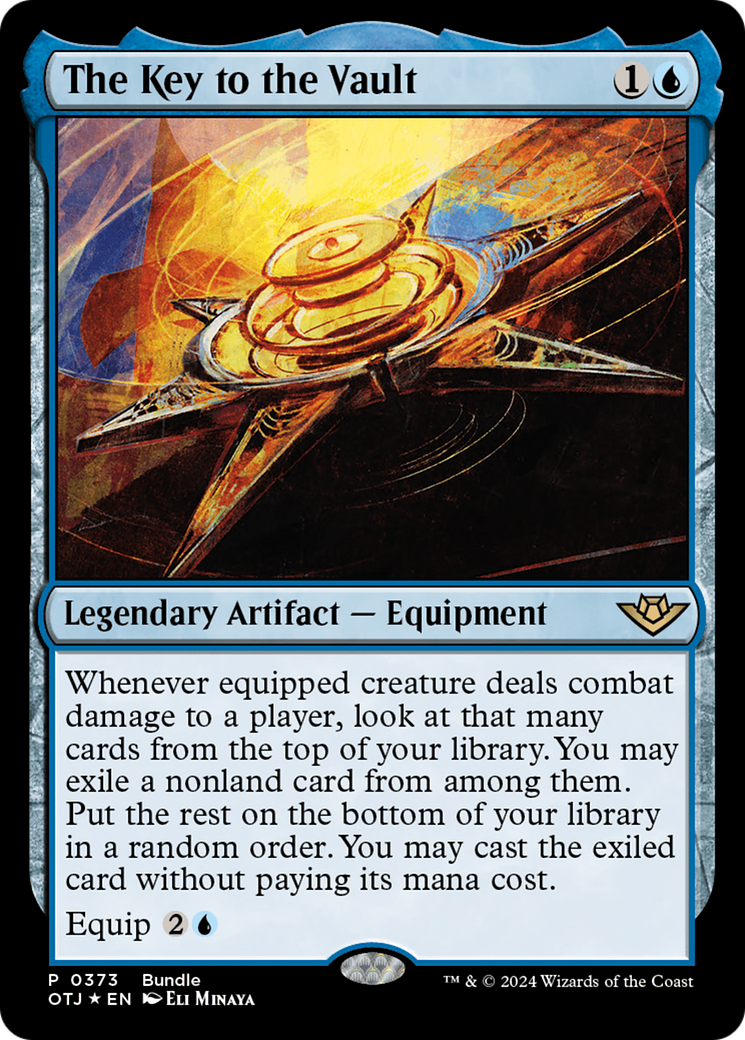 The Key to the Vault (OTJ Bundle) [Outlaws of Thunder Junction Promos]-1