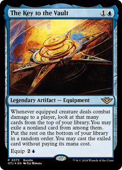 The Key to the Vault (OTJ Bundle) [Outlaws of Thunder Junction Promos]-1