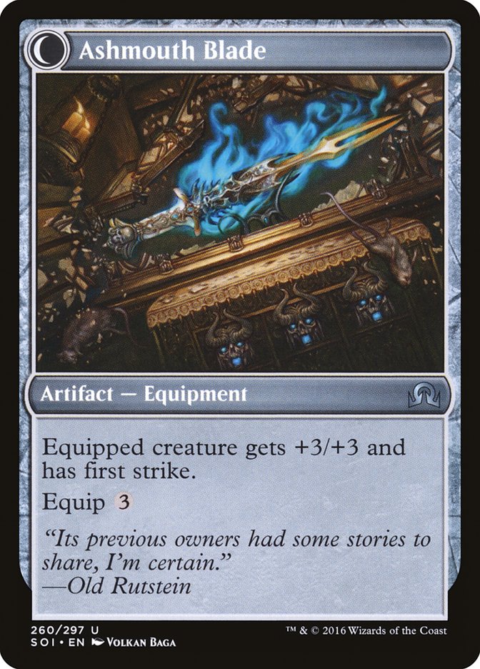 Neglected Heirloom // Ashmouth Blade [Shadows over Innistrad]-2