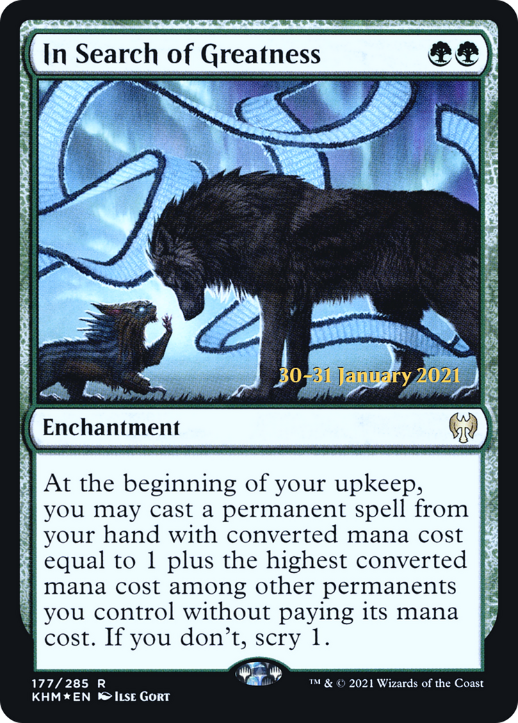 In Search of Greatness [Kaldheim Prerelease Promos]-1