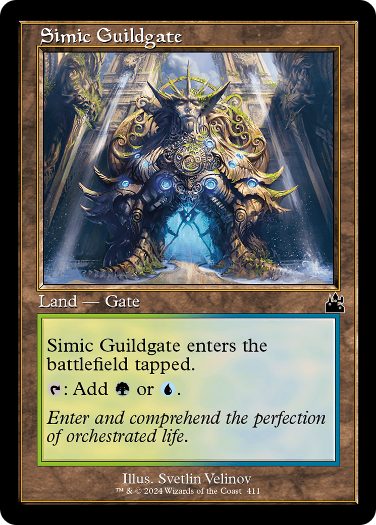 Simic Guildgate (Retro Frame) [Ravnica Remastered]-1