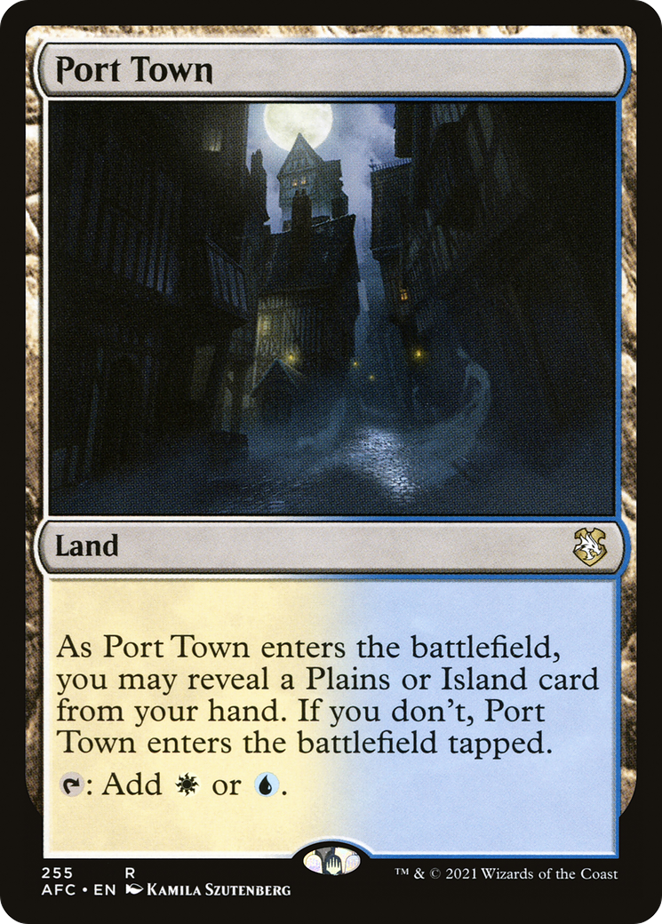 Port Town [Dungeons & Dragons: Adventures in the Forgotten Realms Commander]-1