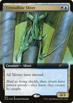 Crystalline Sliver (Extended Art) [Secret Lair Drop Promos]-1