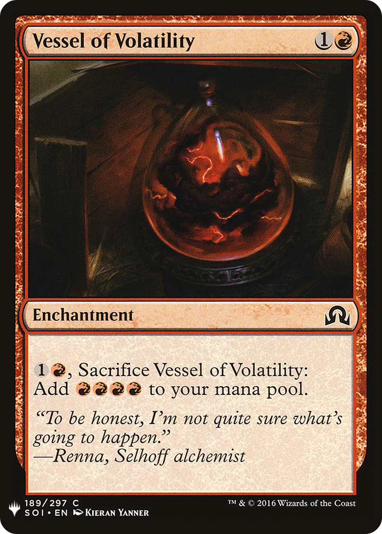 Vessel of Volatility (LIST-SOI-189) - The List-1