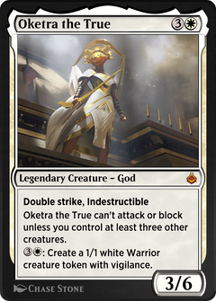 Oketra the True (AKR-027) - Amonkhet Remastered-1