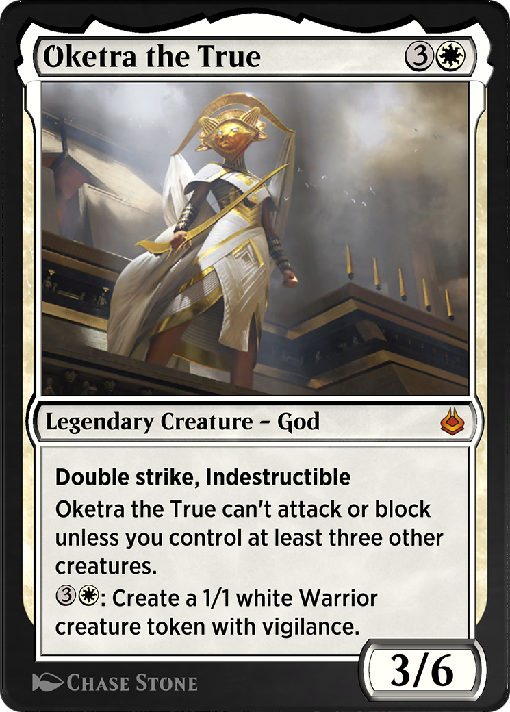 Oketra the True (AKR-027) - Amonkhet Remastered-1