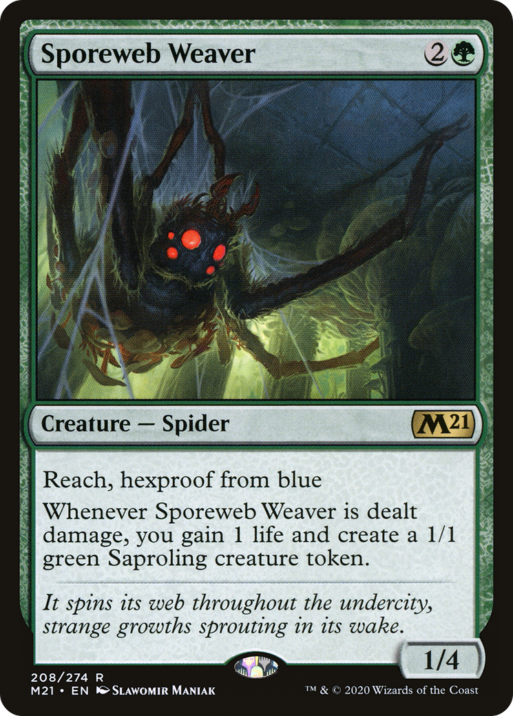 Sporeweb Weaver [Core Set 2021]-1