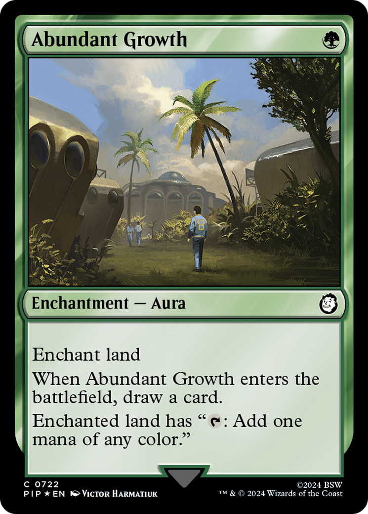 Abundant Growth (Surge Foil) [Fallout]-1