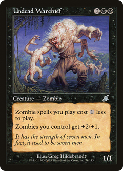 Undead Warchief (SCG-078) - Scourge Foil-1