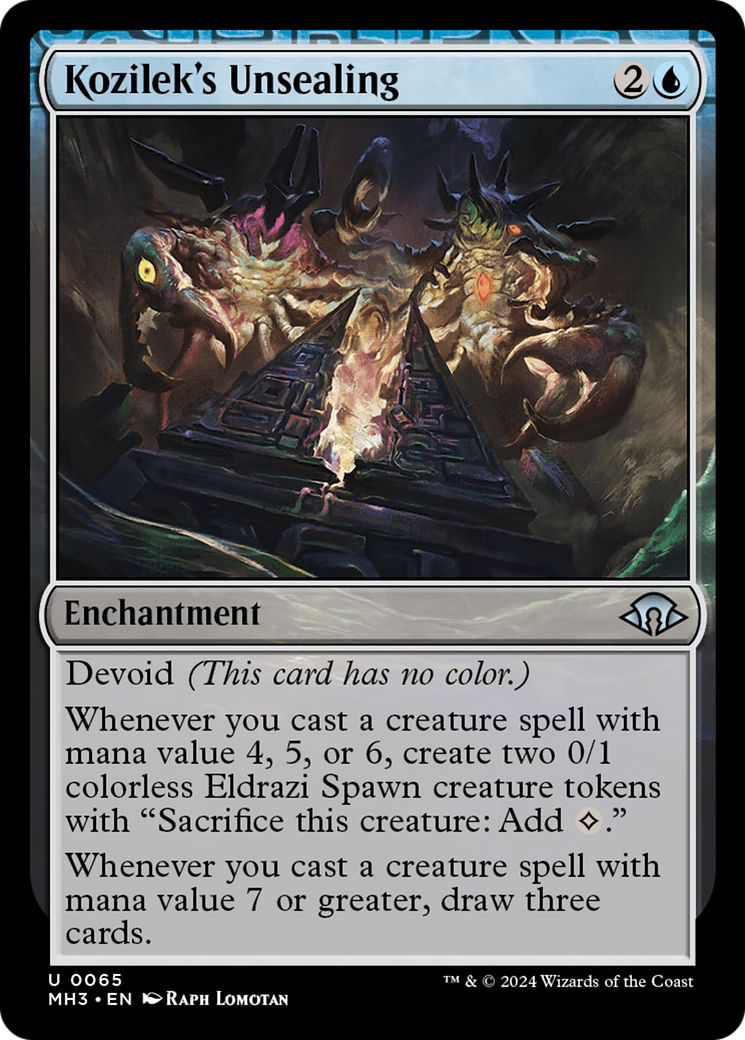 Kozilek's Unsealing [Modern Horizons 3]-1