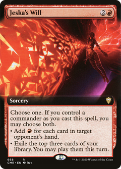 Jeska's Will (Extended Art) [Commander Legends]-1