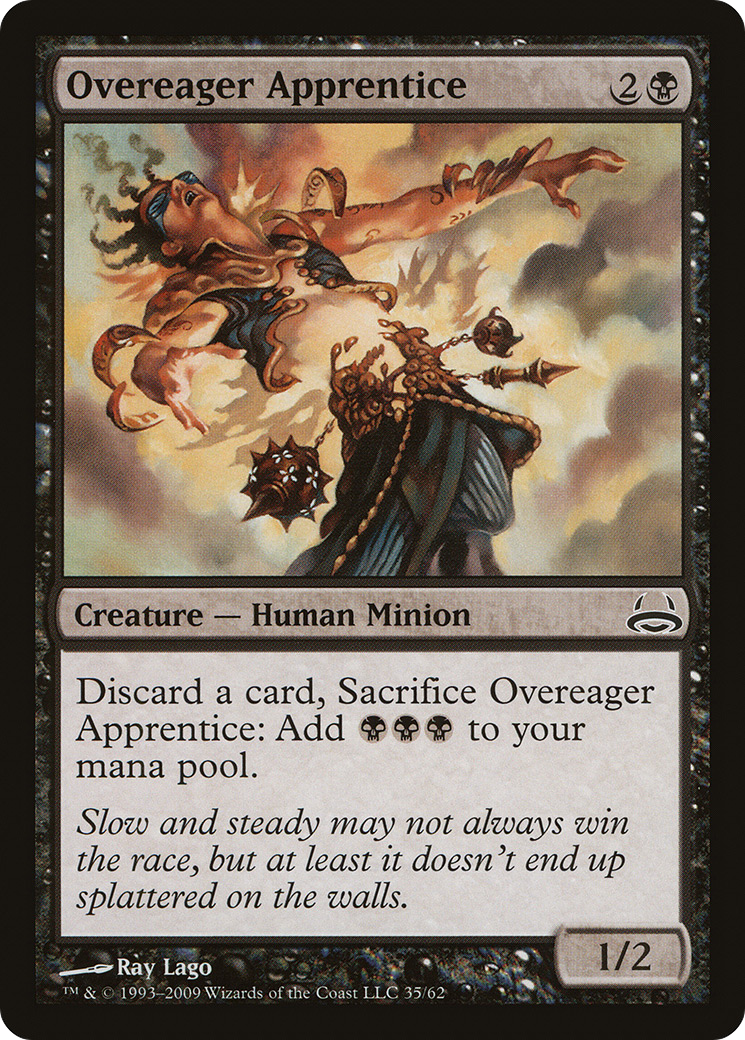 Overeager Apprentice [Duel Decks: Divine vs. Demonic]-1