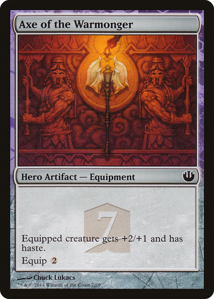 Axe of the Warmonger [Journey into Nyx Hero's Path]-1