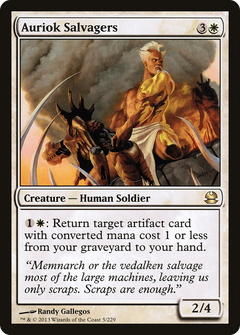 Auriok Salvagers [Modern Masters]-1