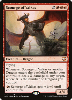 Scourge of Valkas [Dungeons & Dragons: Adventures in the Forgotten Realms Commander]-1