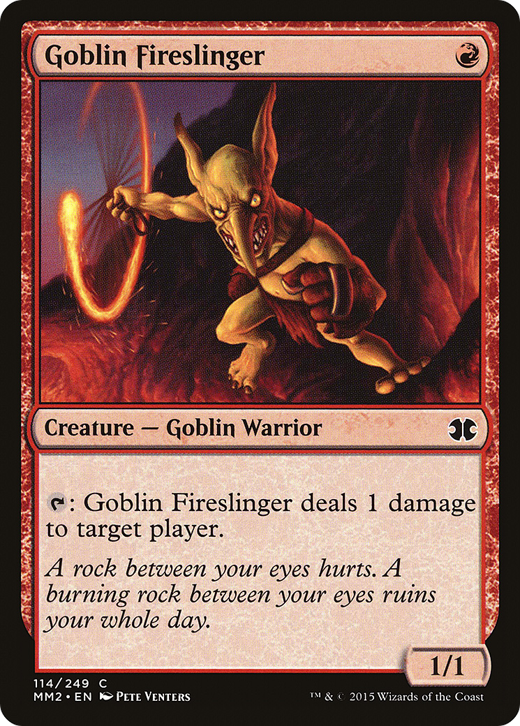 Goblin Fireslinger [Modern Masters 2015]-1