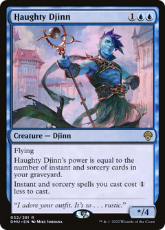 Haughty Djinn (Promo Pack) [Dominaria United Promos]-1