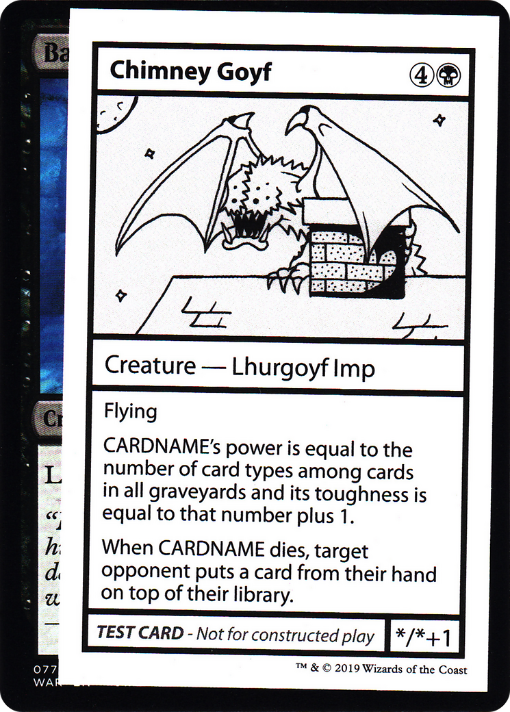 Chimney Goyf (2021 Edition) [Mystery Booster Playtest Cards]-1