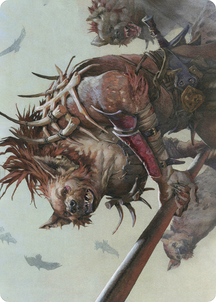 Gnoll Hunter // Gnoll Hunter (AAFR-011) - Adventures in the Forgotten Realms Art Series (Borderless) Foil-3