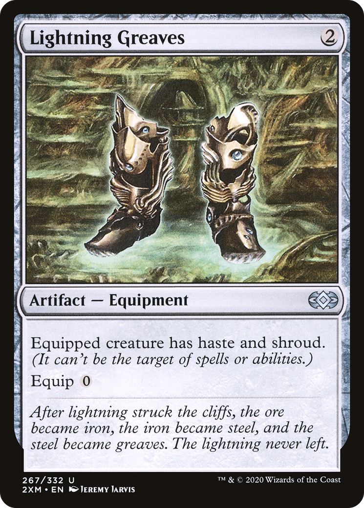 Lightning Greaves [Double Masters]-1