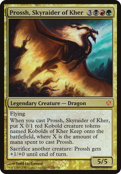 Prossh, Skyraider of Kher (Oversized) [Commander 2013 Oversized]-1