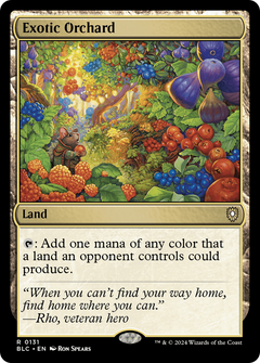 Exotic Orchard [Bloomburrow Commander]-1