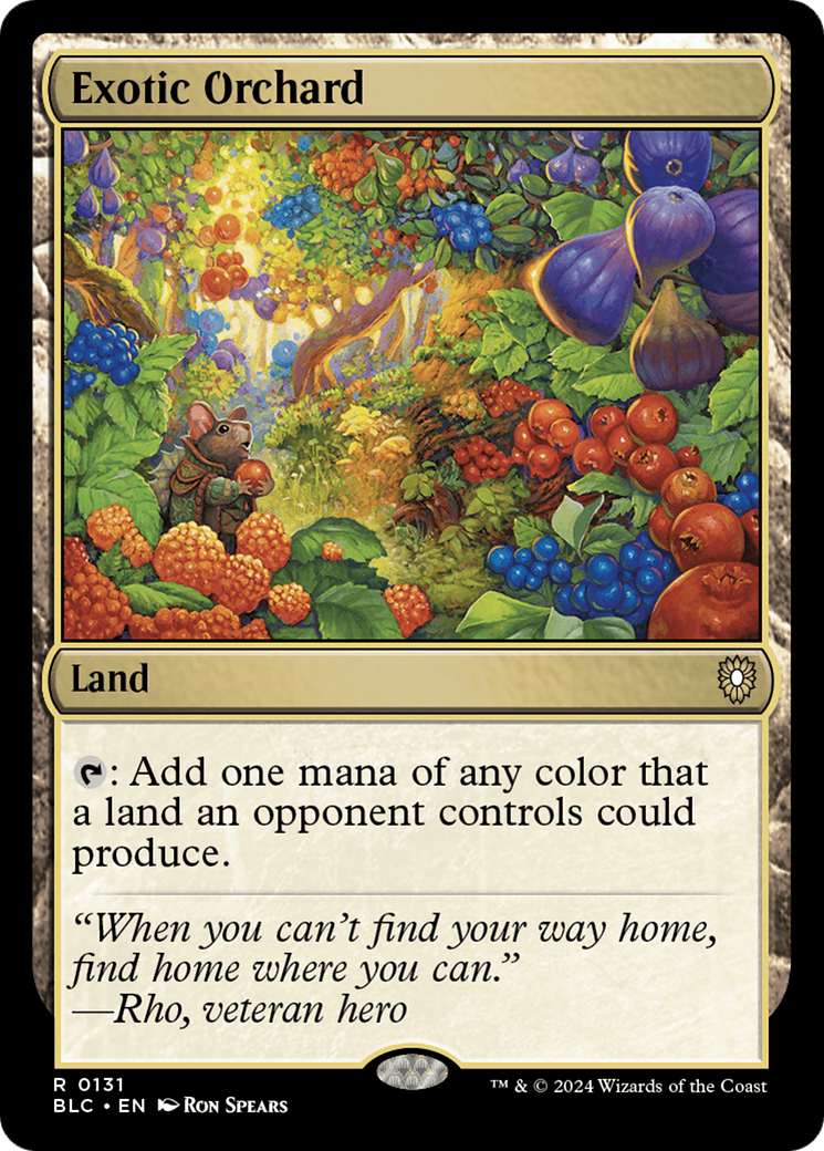 Exotic Orchard [Bloomburrow Commander]-1