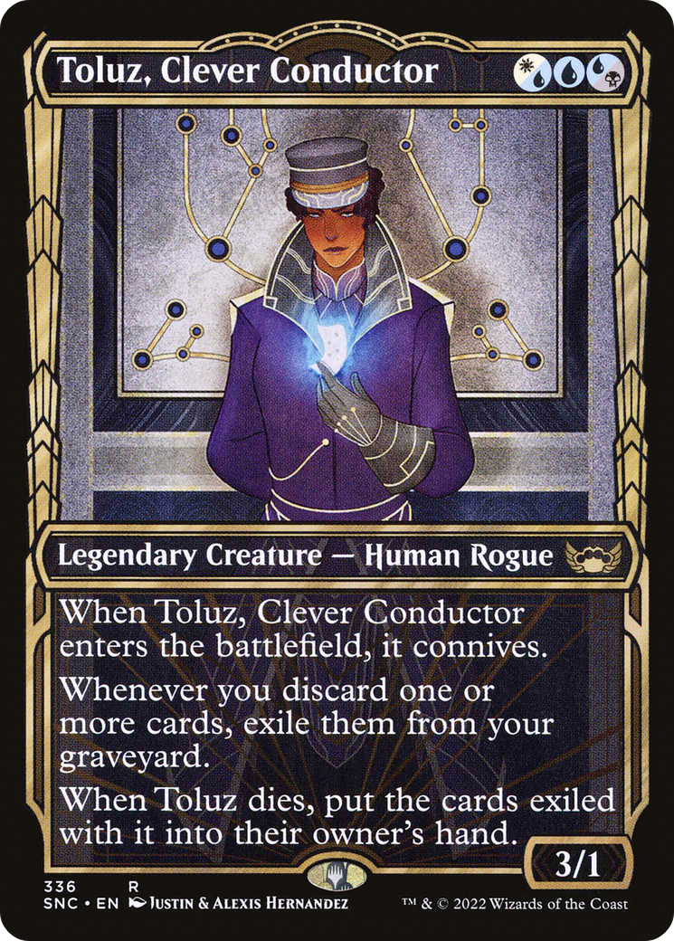 Toluz, Clever Conductor (Showcase) (SNC-336) - Streets of New Capenna: (Showcase)-1