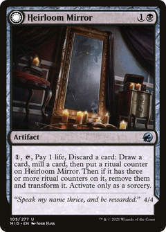 Heirloom Mirror // Inherited Fiend [Innistrad: Midnight Hunt]-3