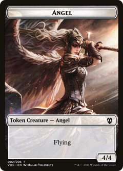 Angel (TVOC-002) - Crimson Vow Commander Tokens-1
