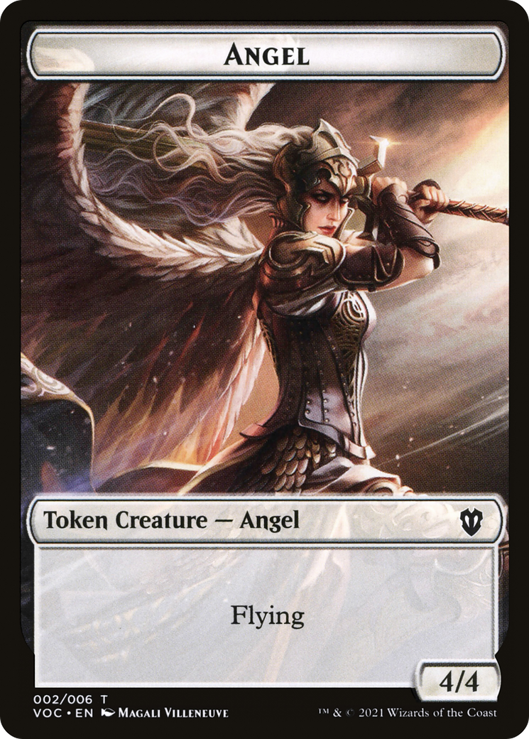 Angel (TVOC-002) - Crimson Vow Commander Tokens-1