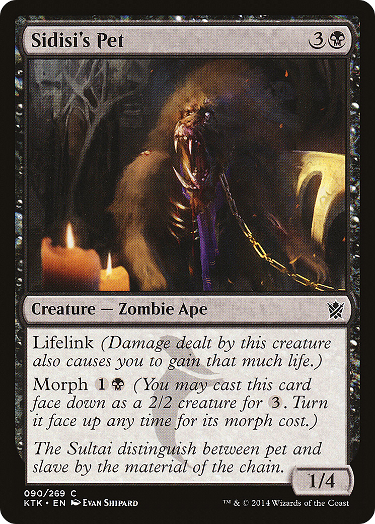 Sidisi's Pet [Khans of Tarkir]-1