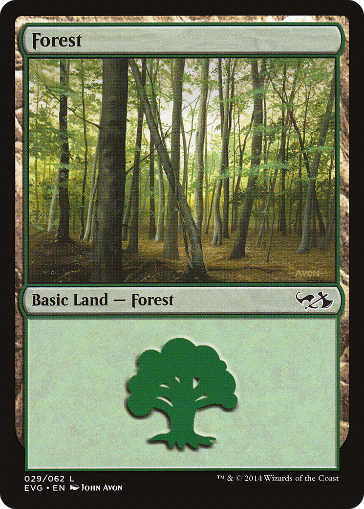 Forest (29) (Elves vs. Goblins) [Duel Decks Anthology]-1