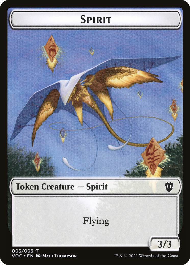 Spirit (TVOC-003) - Crimson Vow Commander Tokens-1