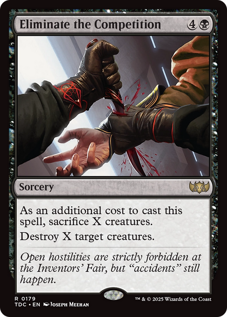 Eliminate the Competition [Tarkir: Dragonstorm Commander]-1