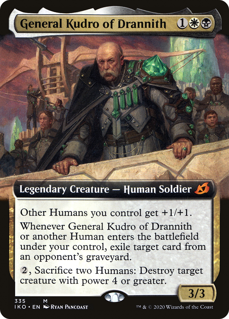 General Kudro of Drannith (Extended Art) [Ikoria: Lair of Behemoths]-1