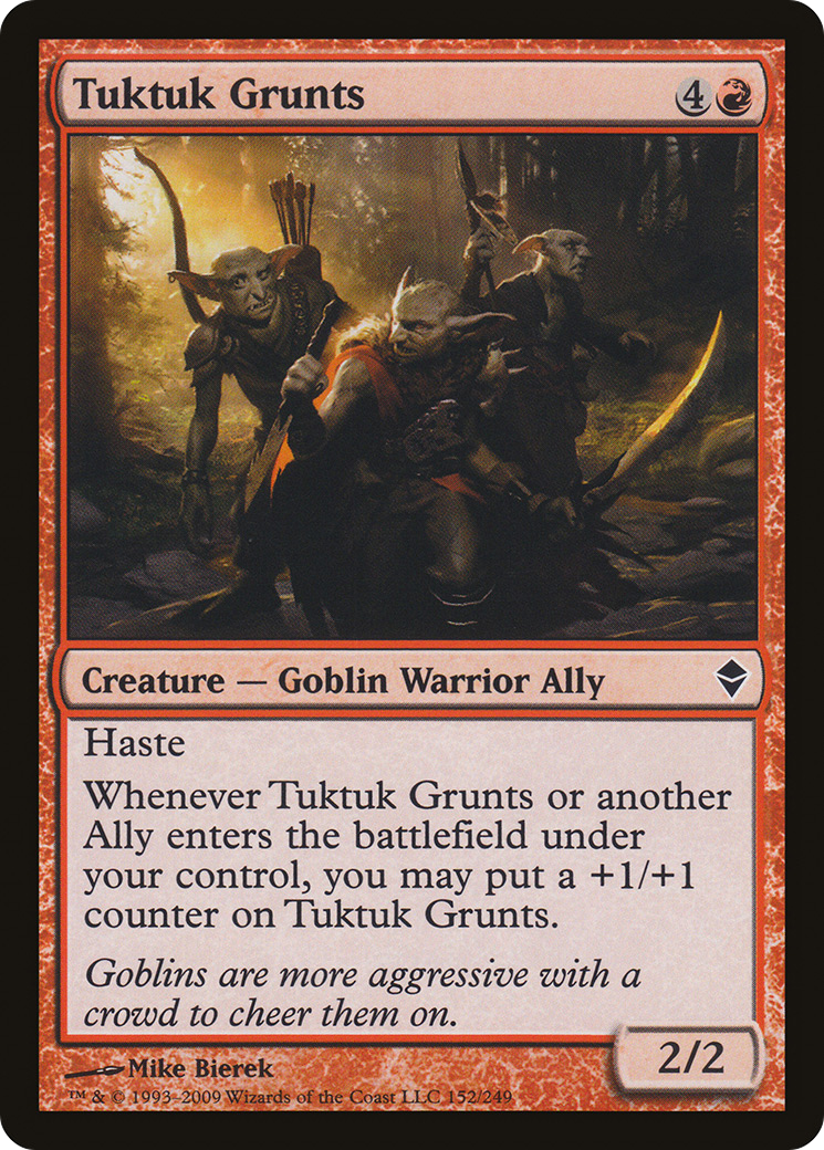 Tuktuk Grunts (ZEN-152) - Zendikar-1