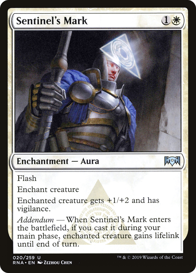 Sentinel's Mark [Ravnica Allegiance]-1