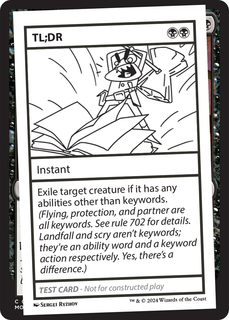 TL;DR [Mystery Booster 2 Playtest Cards]-1