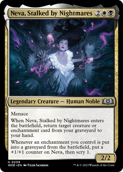 Neva, Stalked by Nightmares [Wilds of Eldraine]-1