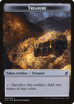 Treasure (TC19-025) - Commander 2019 Tokens-1