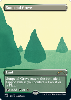 Sunpetal Grove (Borderless) [Secret Lair Drop Series]-1