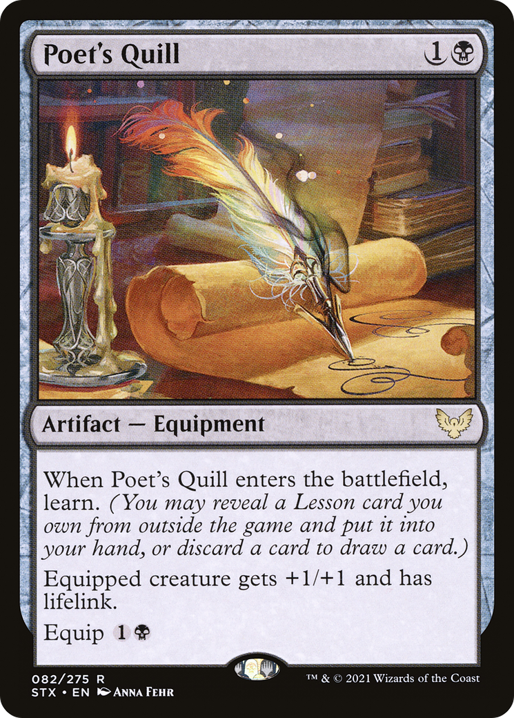 Poet's Quill [Strixhaven: School of Mages]-1