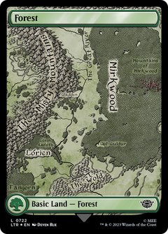 Forest (0722) (Surge Foil) [The Lord of the Rings: Tales of Middle-Earth]-1