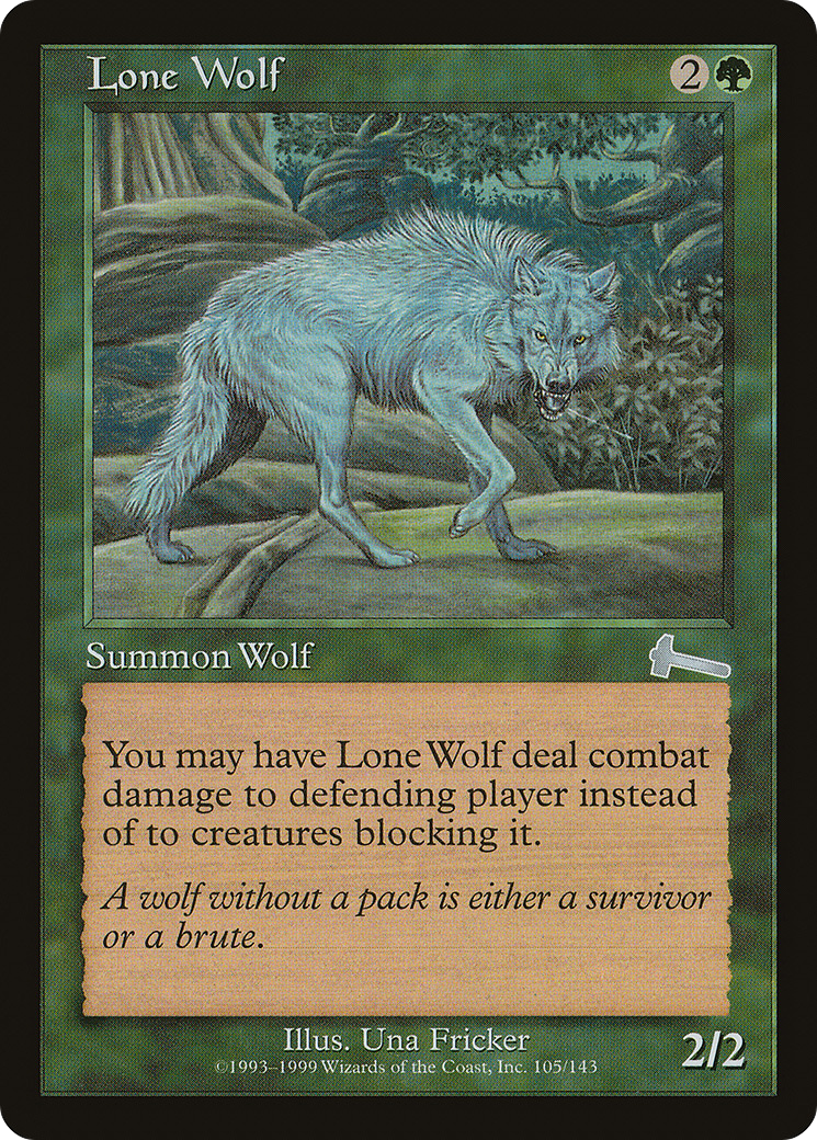 Lone Wolf [Urza's Legacy]-1