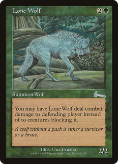 Lone Wolf [Urza's Legacy]-1