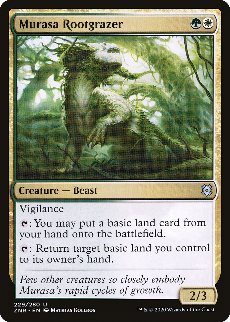 Murasa Rootgrazer [Zendikar Rising]-1